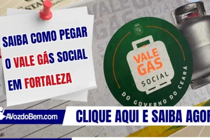 Saiba como pegar o Vale Gás Social em Fortaleza