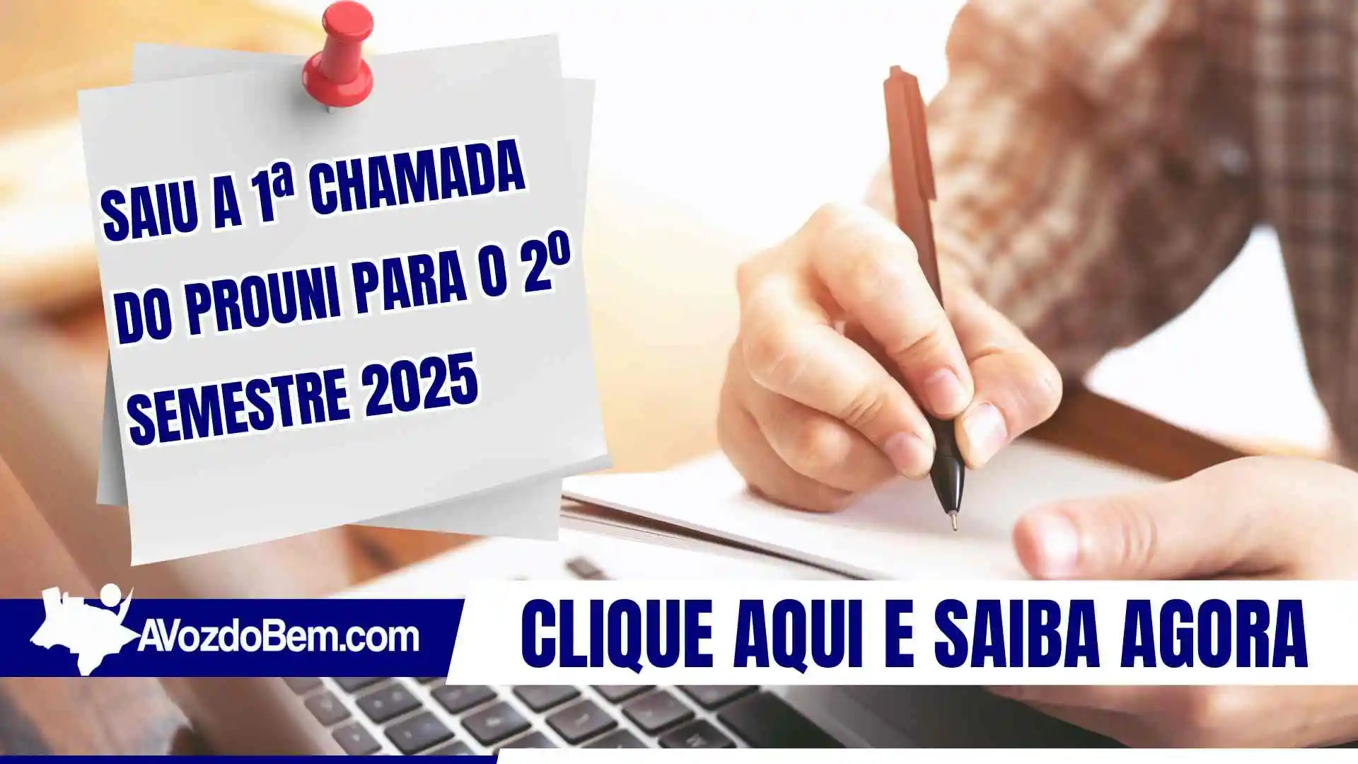 Saiu a 1ª chamada do ProUni para o 2º semestre 2025