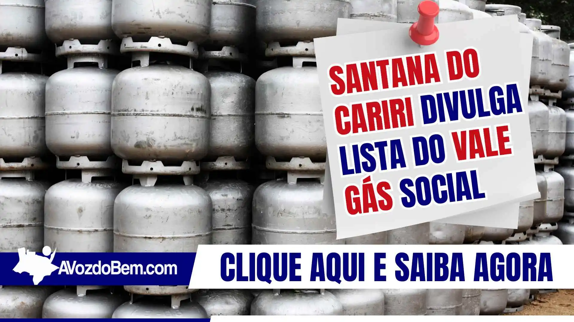 Santana do Cariri divulga lista do Vale Gás Social