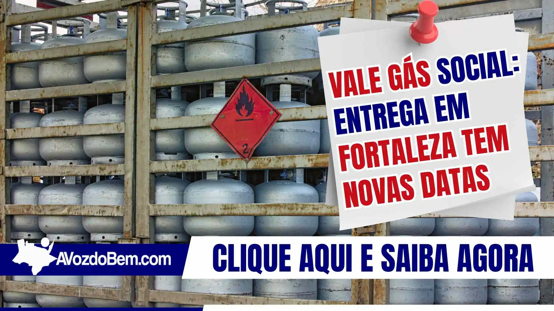 Vale Gás Social: entrega em Fortaleza tem novas datas