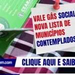 Vale Gás Social: nova lista de municípios contemplados
