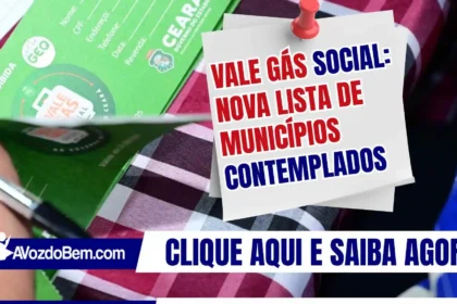 Vale Gás Social: nova lista de municípios contemplados