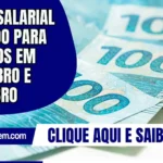Abono salarial liberado para nascidos em novembro e dezembro
