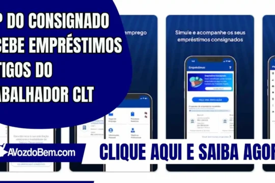 App do consignado recebe empréstimos antigos do trabalhador CLT