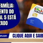 Bolsa Família: pagamento do NIS final 5 está autorizado