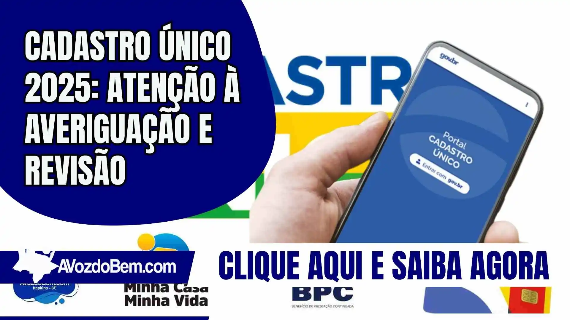 Cadastro Único 2025: atenção à Averiguação e Revisão