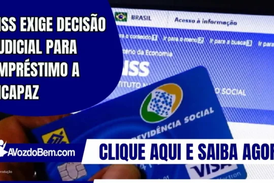INSS exige decisão judicial para empréstimo a incapaz