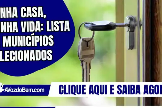 Minha Casa, Minha Vida: Lista de Municípios selecionados
