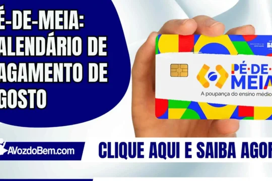 Pé-de-Meia: calendário de pagamento de agosto confirmado