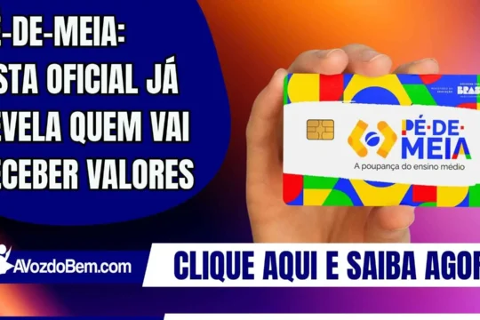 Pé-de-Meia: lista oficial já revela quem vai receber valores