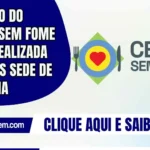 Reunião do Ceará Sem Fome será realizada no CRAS Sede de Itapiúna