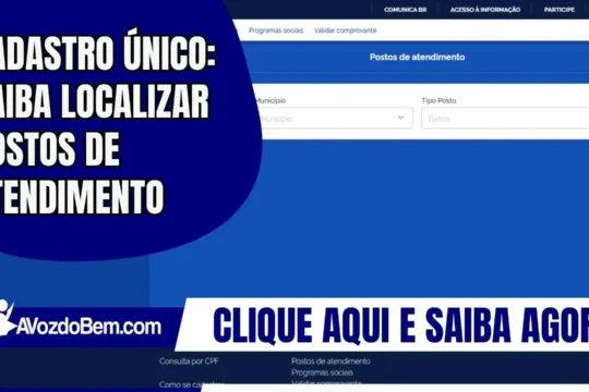 Cadastro Único: saiba localizar postos de atendimento