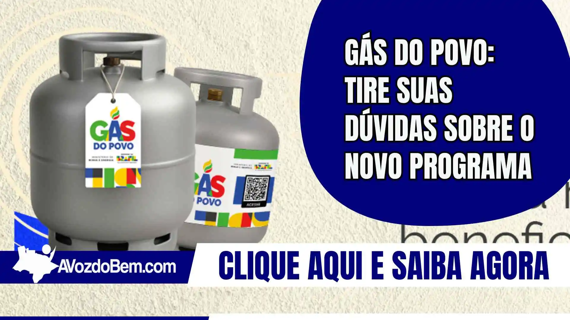Gás do Povo: tire suas dúvidas sobre o novo programa