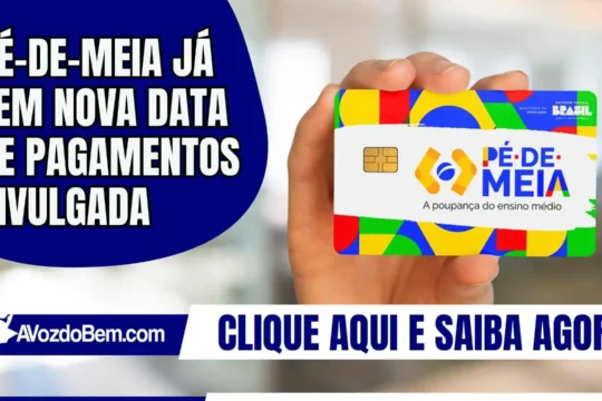 Pé-de-Meia já tem nova data de pagamentos divulgada