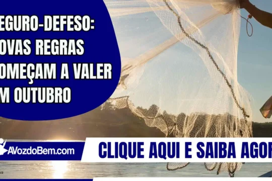 Seguro-defeso: novas regras começam a valer em outubro