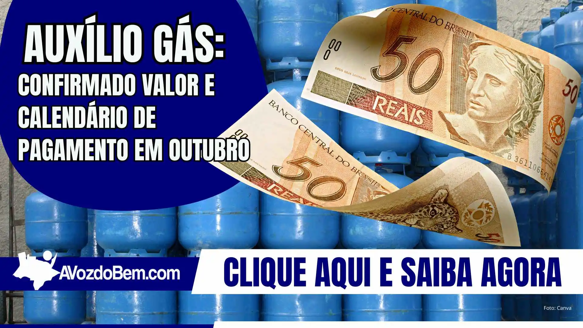 Auxílio Gás: Confirmado valor e calendário de pagamento
