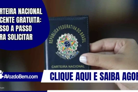 Carteira Nacional Docente gratuita: passo a passo para solicitar