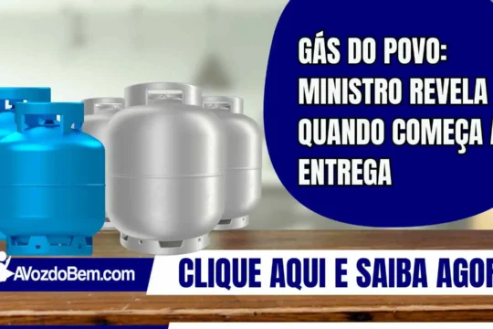 Gás do Povo: ministro revela quando começa a entrega