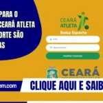 Inscrições para o Programa Ceará Atleta – Bolsa Esporte são prorrogadas
