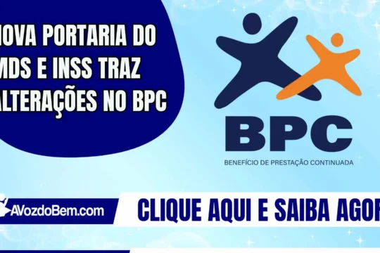 Nova portaria do MDS e INSS traz alterações no BPC