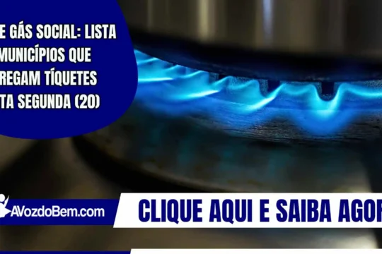 Vale Gás Social: Lista de Municípios que entregam tíquetes nesta segunda (20)