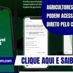 Agricultores já podem acessar o CAF direto pelo celular