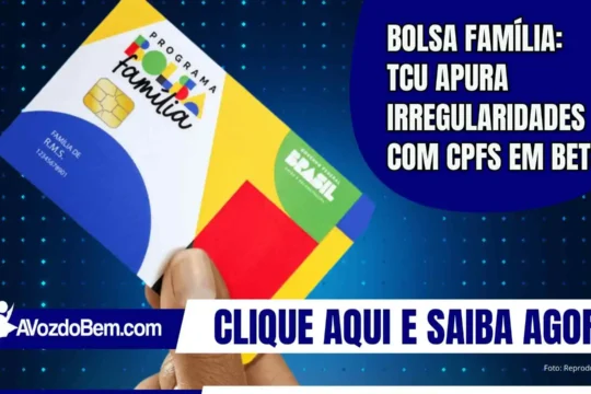 Bolsa Família: TCU apura irregularidades com CPFs em bets
