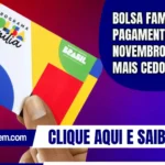 Bolsa Família: pagamento de novembro começa mais cedo