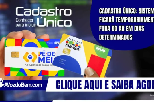 Cadastro Único: sistema ficará fora do ar temporariamente