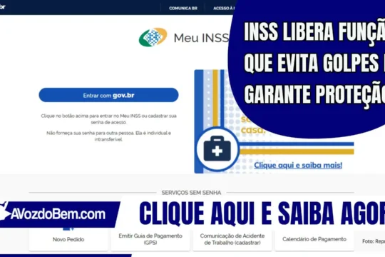 INSS libera função que evita golpes e garante proteção