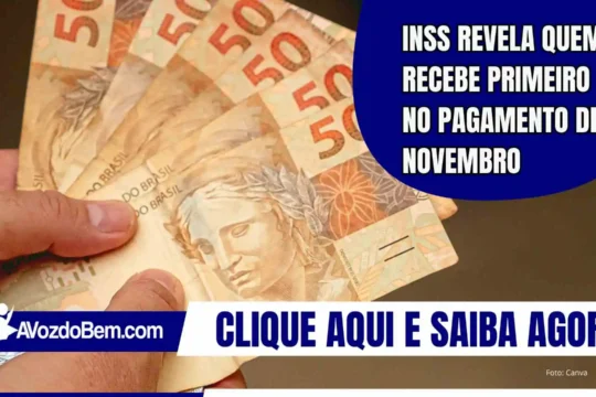 INSS revela quem recebe primeiro no pagamento de novembro