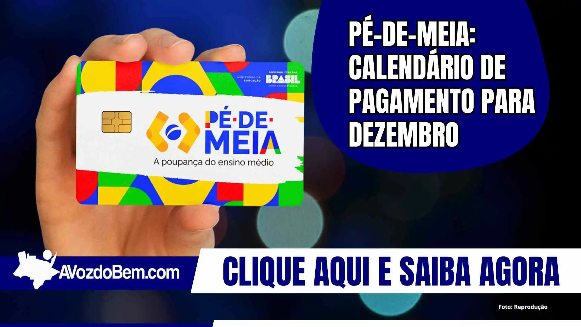 Pé-de-Meia: Calendário de pagamento para dezembro
