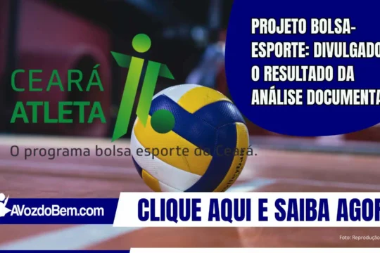 Projeto Bolsa-Esporte: Divulgado o resultado da análise documental