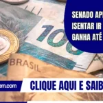 Senado aprova isentar IR para quem ganha até RS 5 mil
