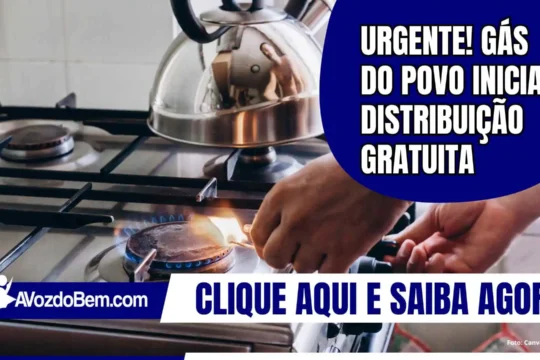 Urgente! Gás do Povo inicia distribuição gratuita