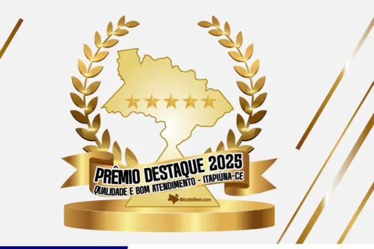 Votação aberta para o Prêmio Destaque 2025 em Itapiúna