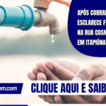 Após cobrança, Cagece esclarece falta d’água na rua Cosmo Santos em Itapiúna