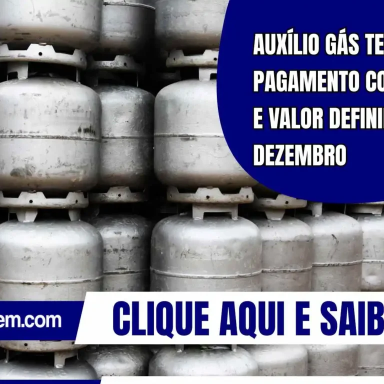 Auxílio Gás tem pagamento confirmado e valor definido para dezembro