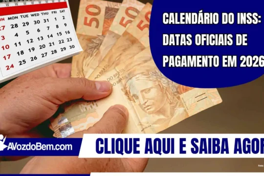 Calendário do INSS: datas oficiais de pagamento em 2026