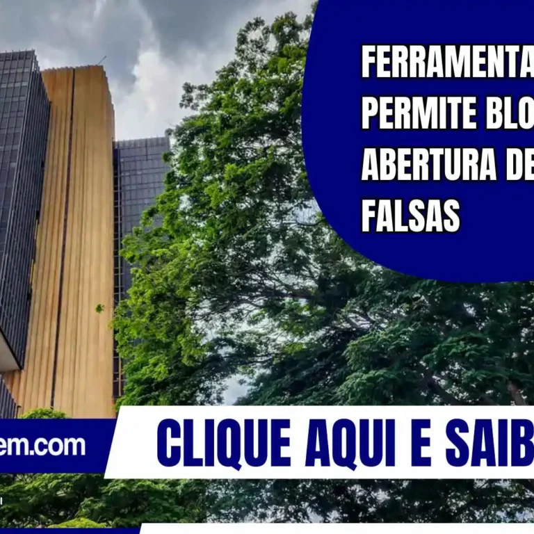 Ferramenta do BC permite bloquear abertura de contas falsas