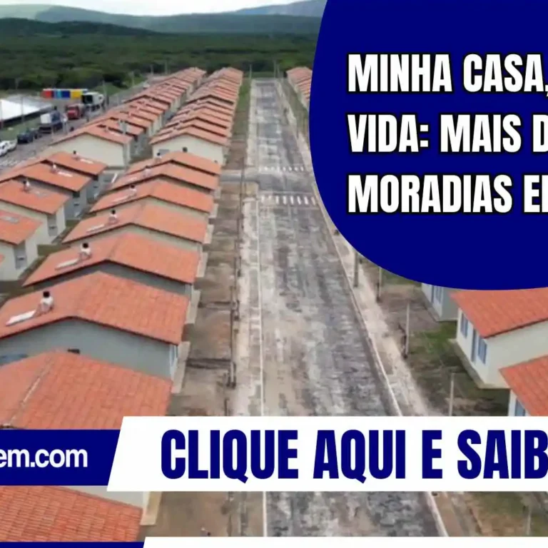Minha Casa, Minha Vida: mais de 8 mil moradias em obra