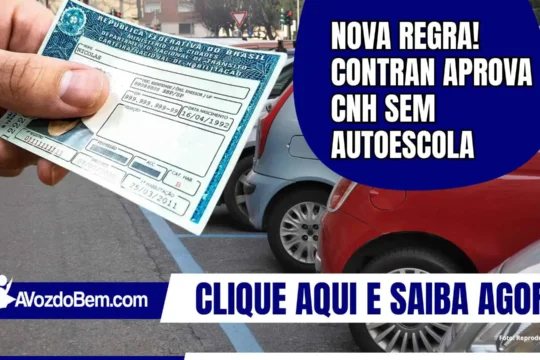 Nova regra! Contran aprova CNH sem autoescola