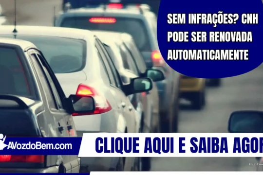 Sem infrações ? CNH pode ser renovada automaticamente