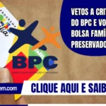 Vetos a critérios do BPC e volta ao Bolsa Família são preservados