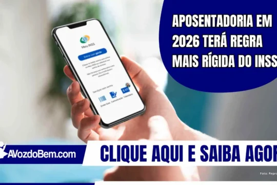 Aposentadoria em 2026 terá regra mais rígida do INSS