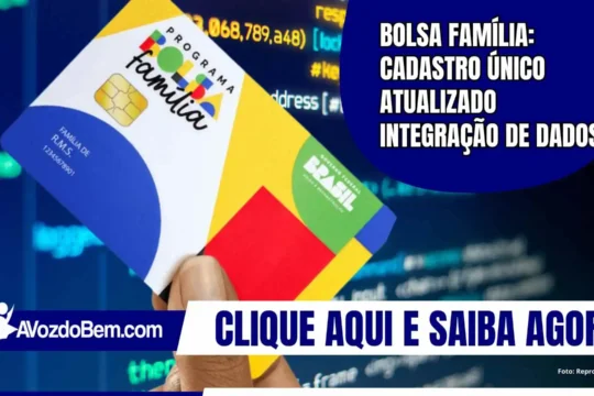 Bolsa Família: Cadastro Único atualizado integração de dados