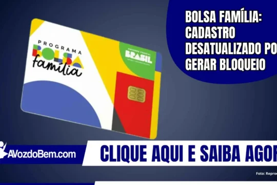 Bolsa Família: cadastro desatualizado pode gerar bloqueio