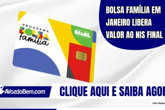Bolsa Família em janeiro libera valor ao NIS final 5