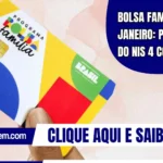 Bolsa Família em janeiro: pagamento do NIS 4 confirmado