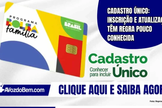 Cadastro Único: inscrição e atualização têm regra pouco conhecida